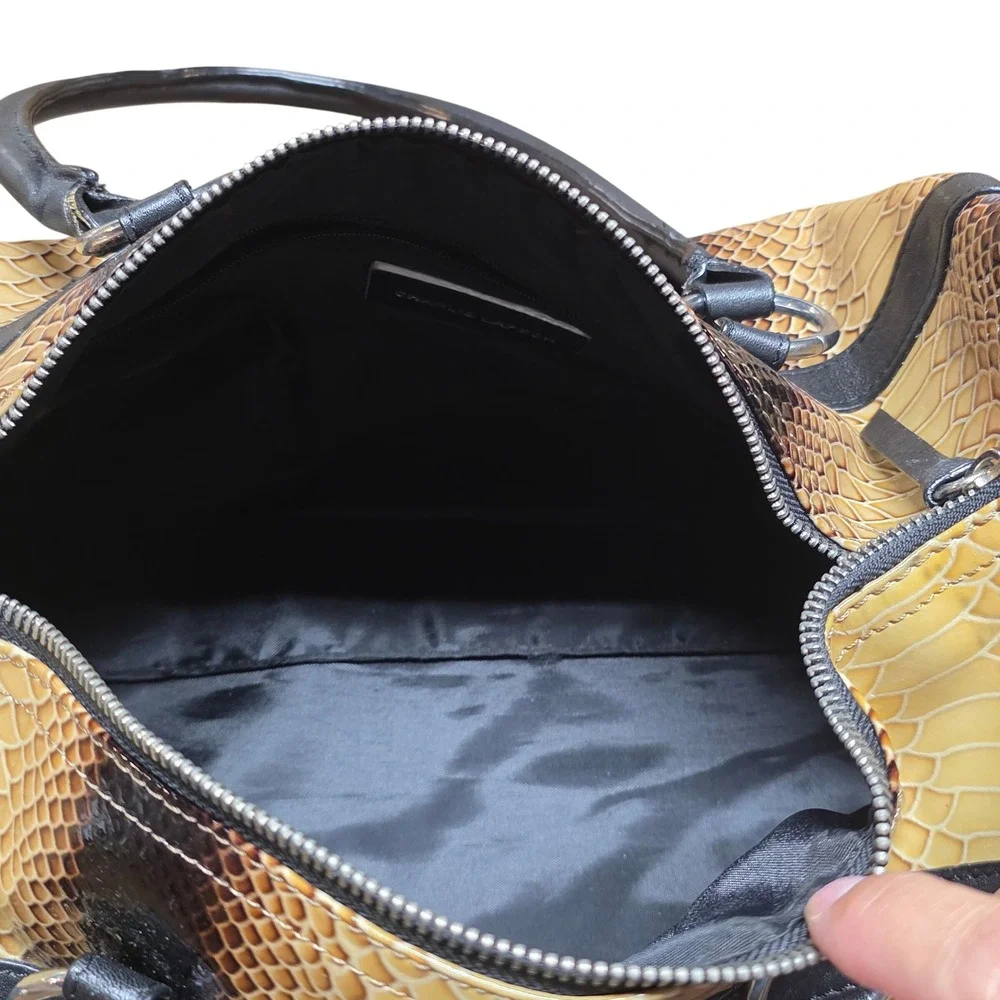 Charlie Lapson structured satchel